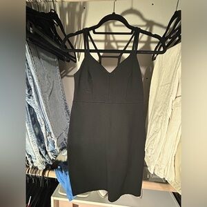 Black Bodycon Mini Dress